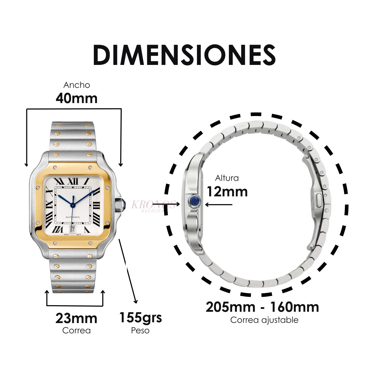 SANTOS | WHITE & GOLD