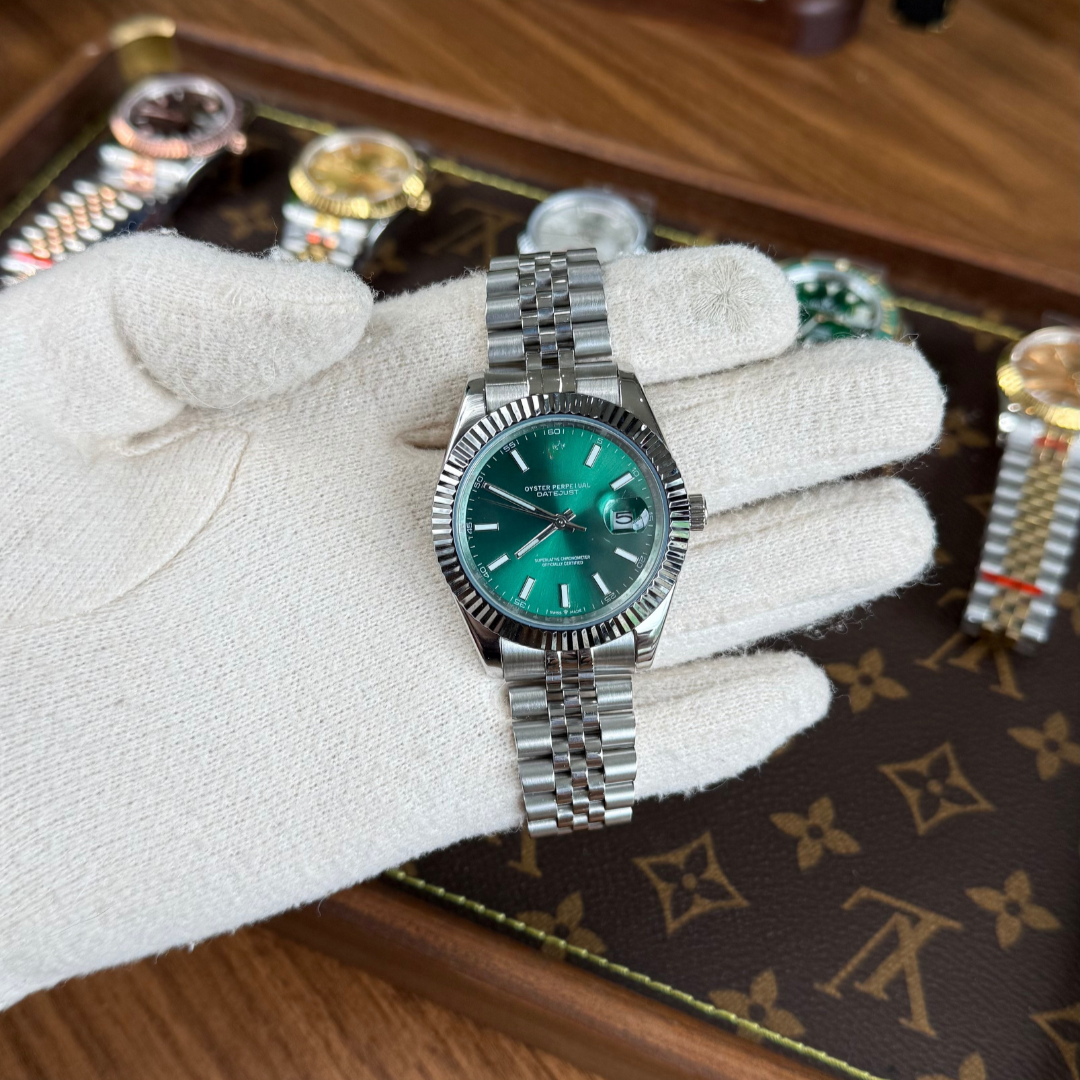 Datejust Oystersteel - Green Dial Jubilee