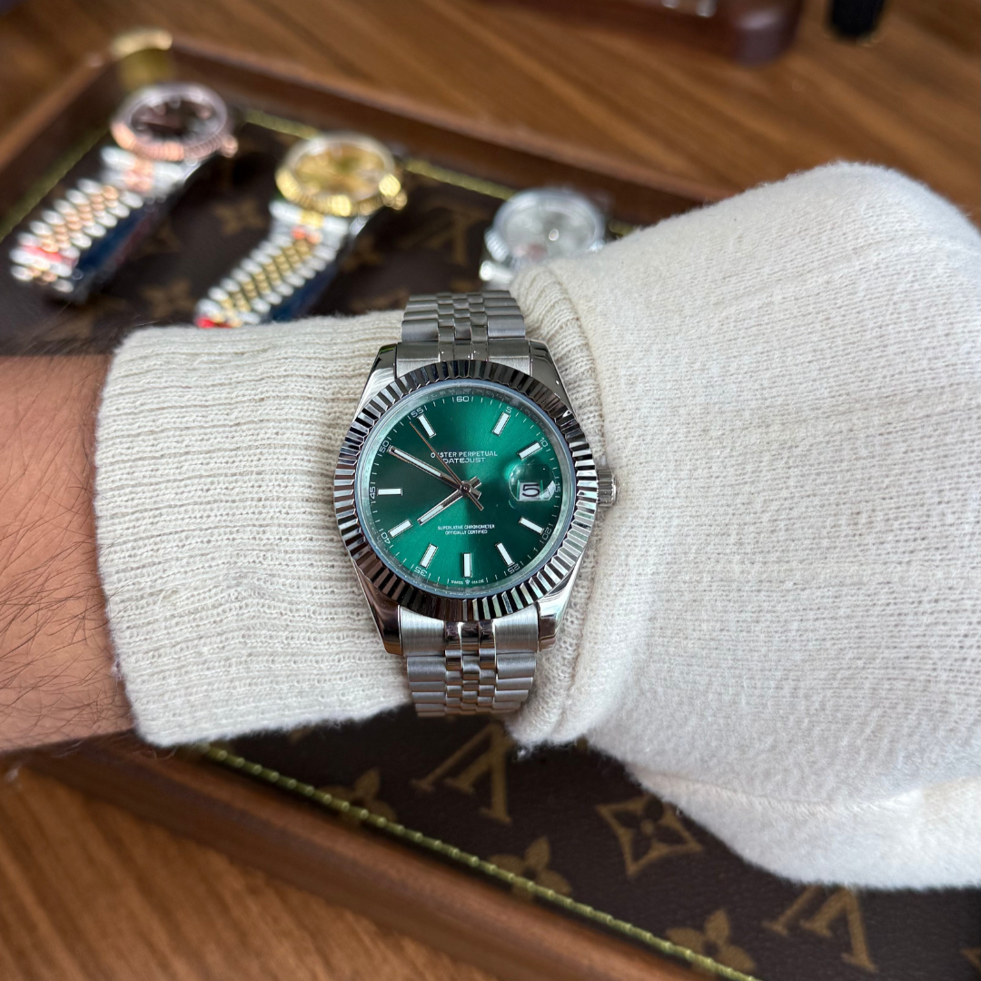 Datejust Oystersteel - Green Dial Jubilee