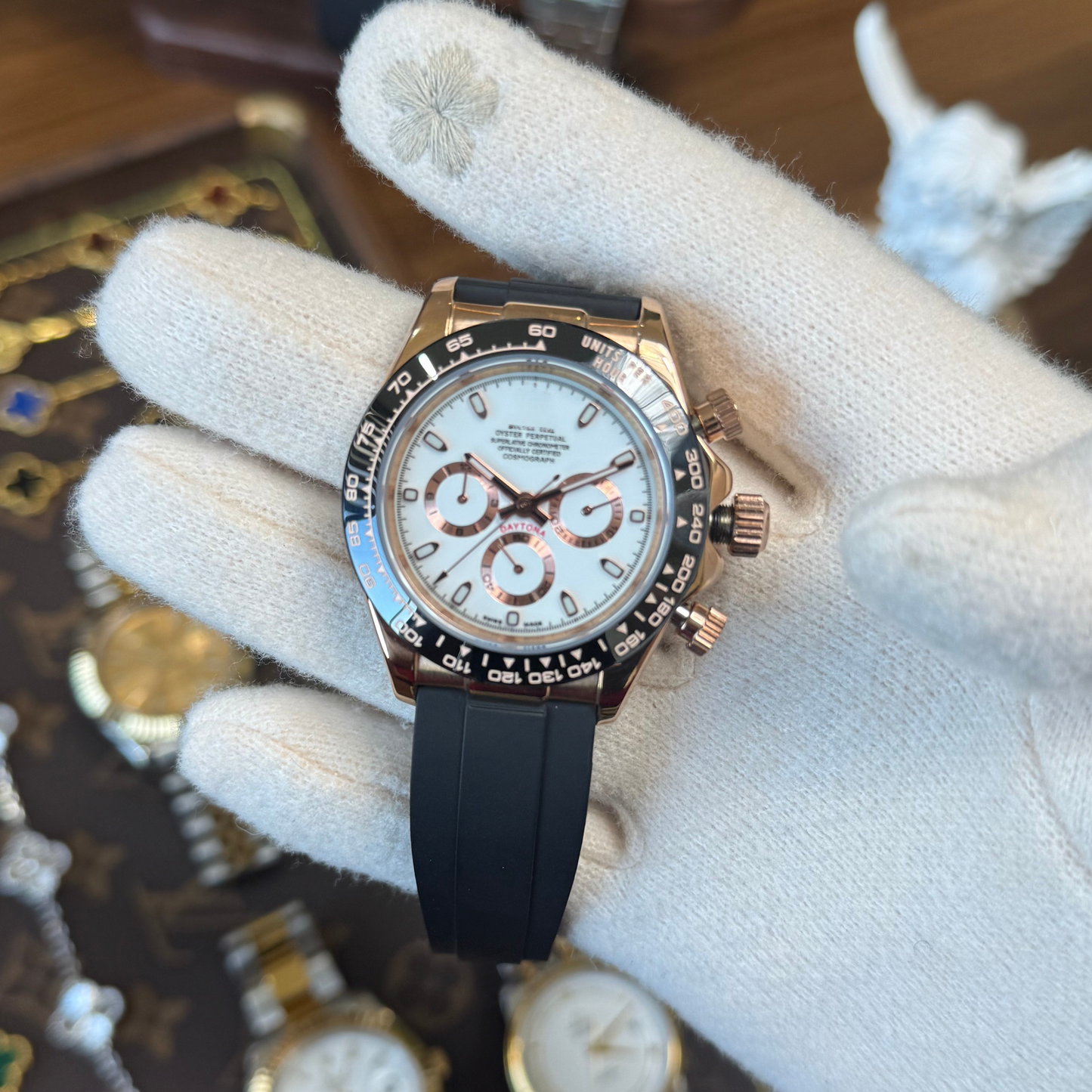DAYTONA | WHITE & ROSE GOLD