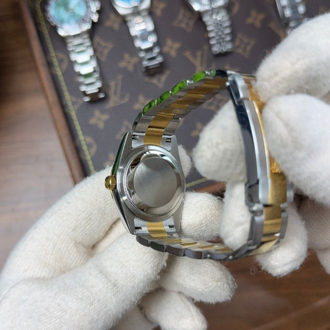 DATEJUST | WHITE & GOLD