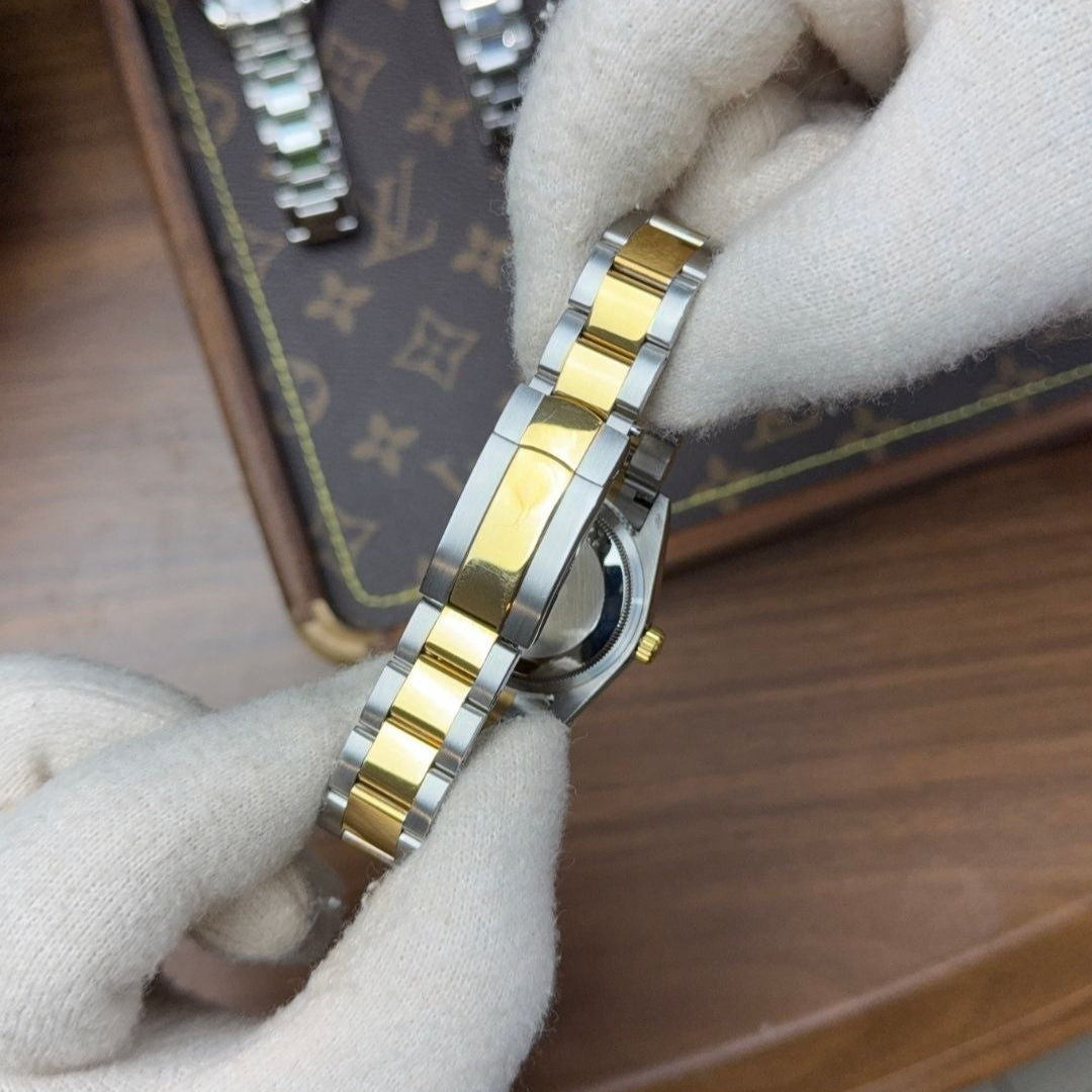 DATEJUST | WHITE & GOLD