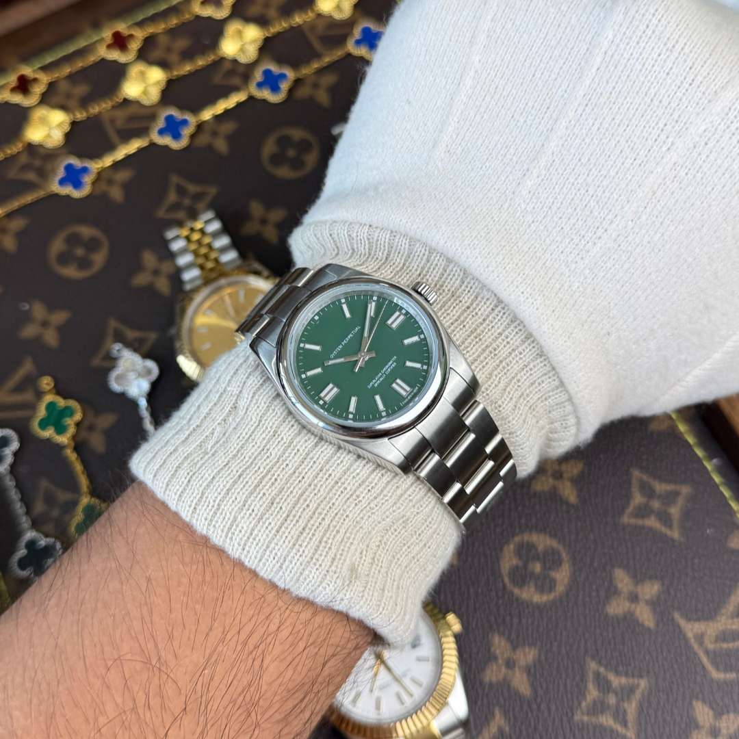 OYSTER PERPETUAL | GREEN