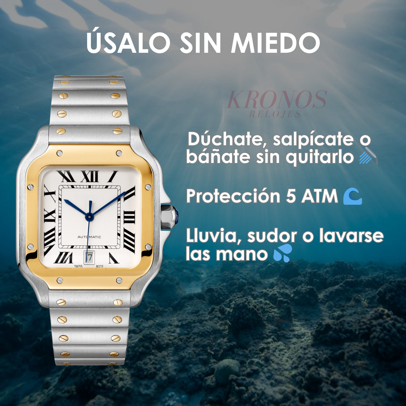 SANTOS | WHITE & GOLD