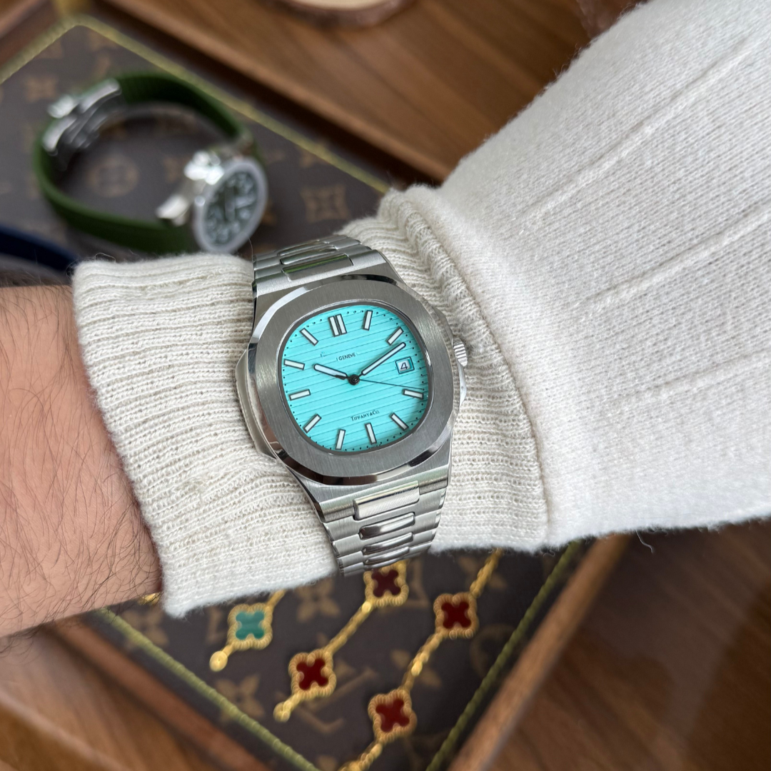 Nautilus Steel – Tiffany Dial