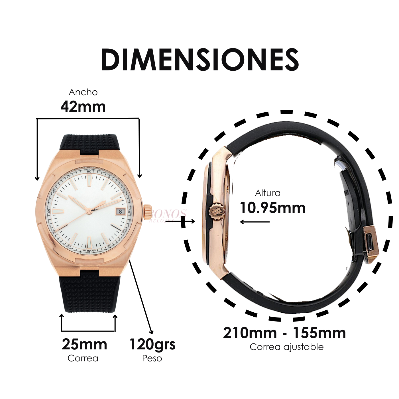 KRONOCHERON CONSTANTIN | WHITE & ROSE GOLD