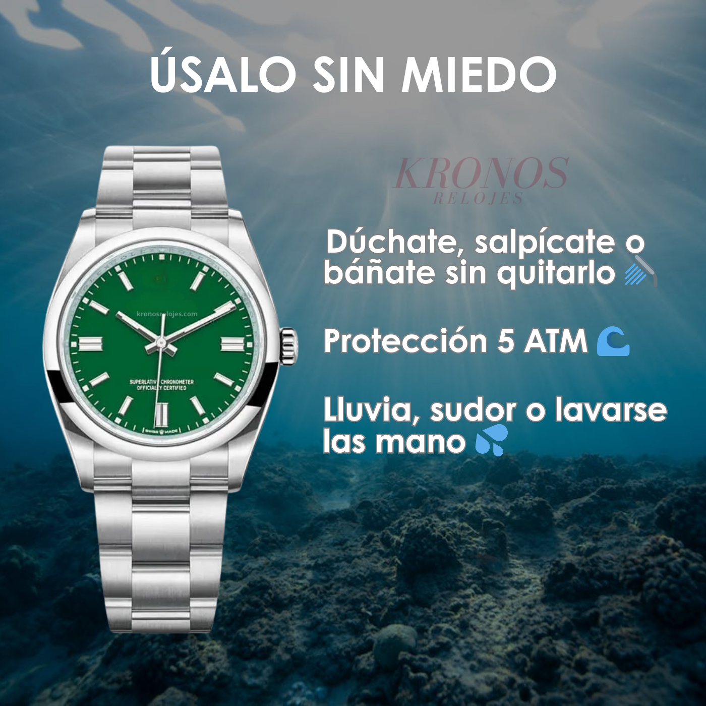 OYSTER PERPETUAL | GREEN