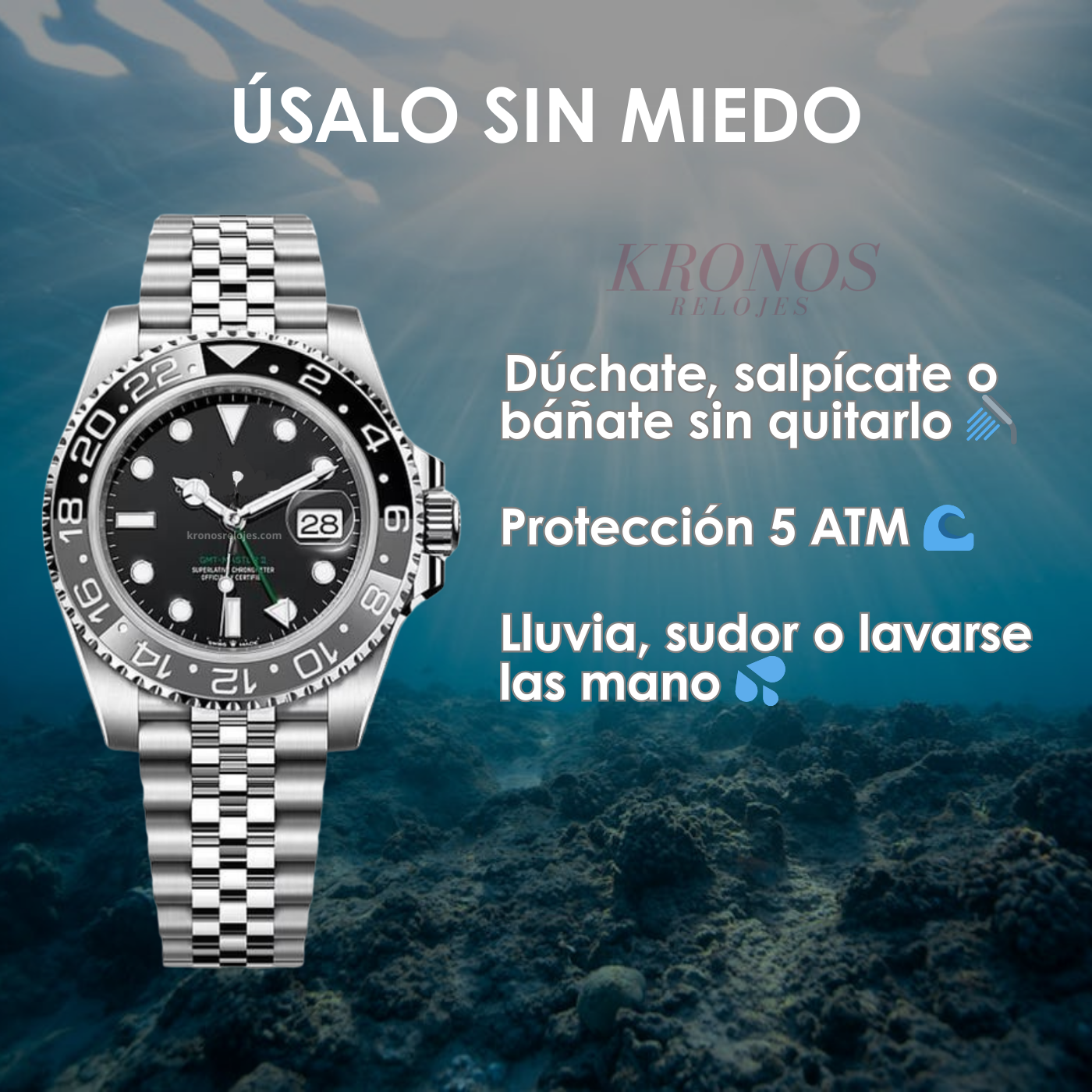 GMT MASTER | BRUCE WAYNE