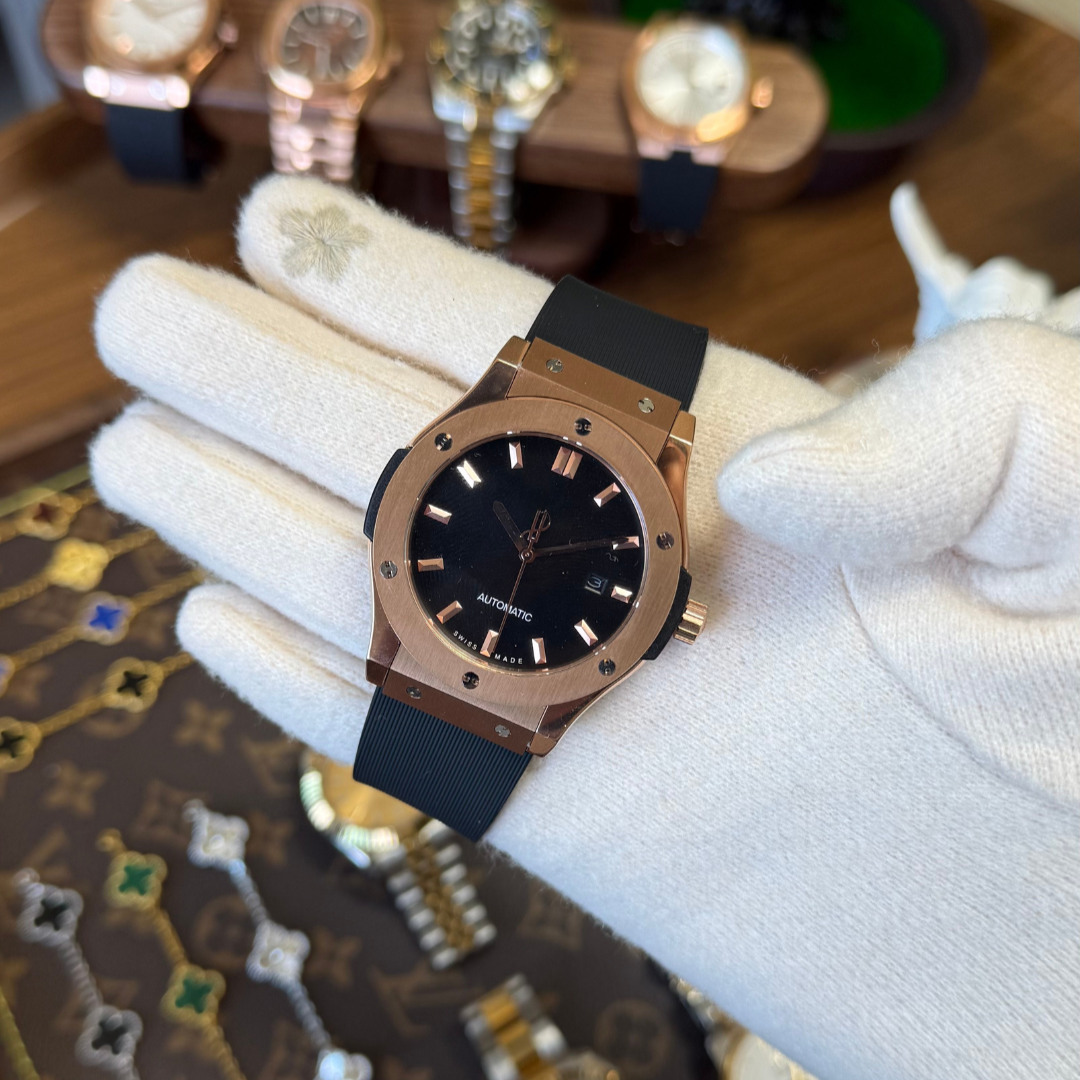 CLASSIC FUSSION | GOLDEN & ROSE BLACK