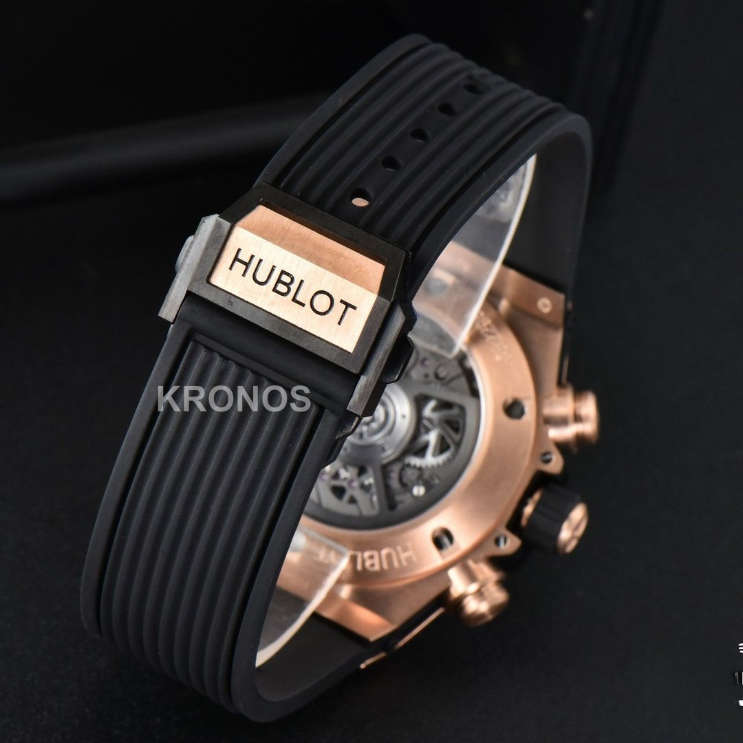 Big Bang Unico 45mm Skeleton Dial Ceramic Black A1280 - Authentic Movement
