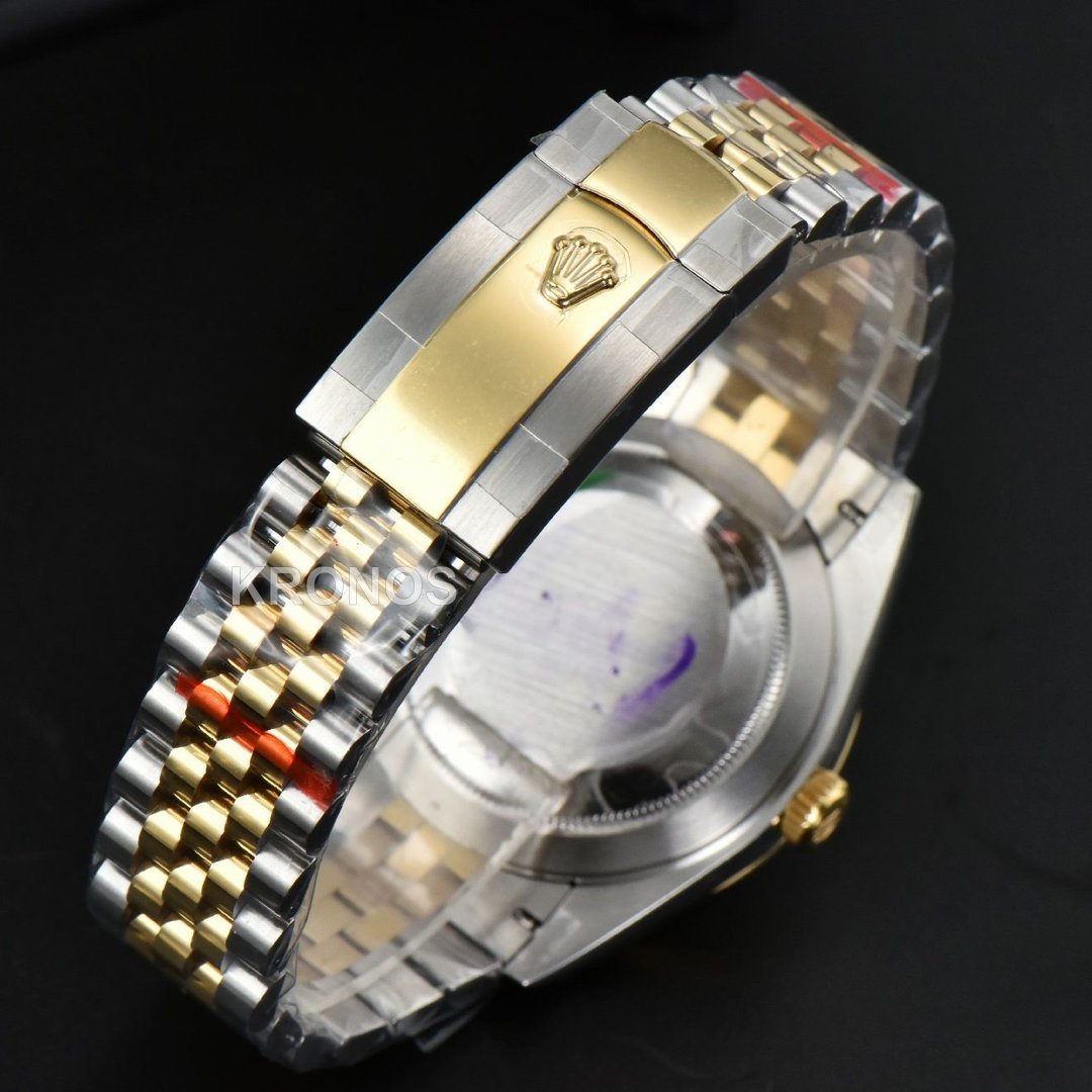 Dayjust 41mm Gray Wimbledon Dial - Authentic Movement