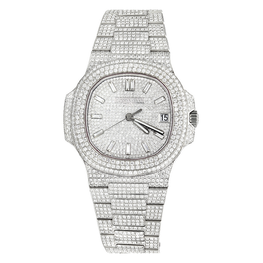 Nautilus Diamond – White Dial