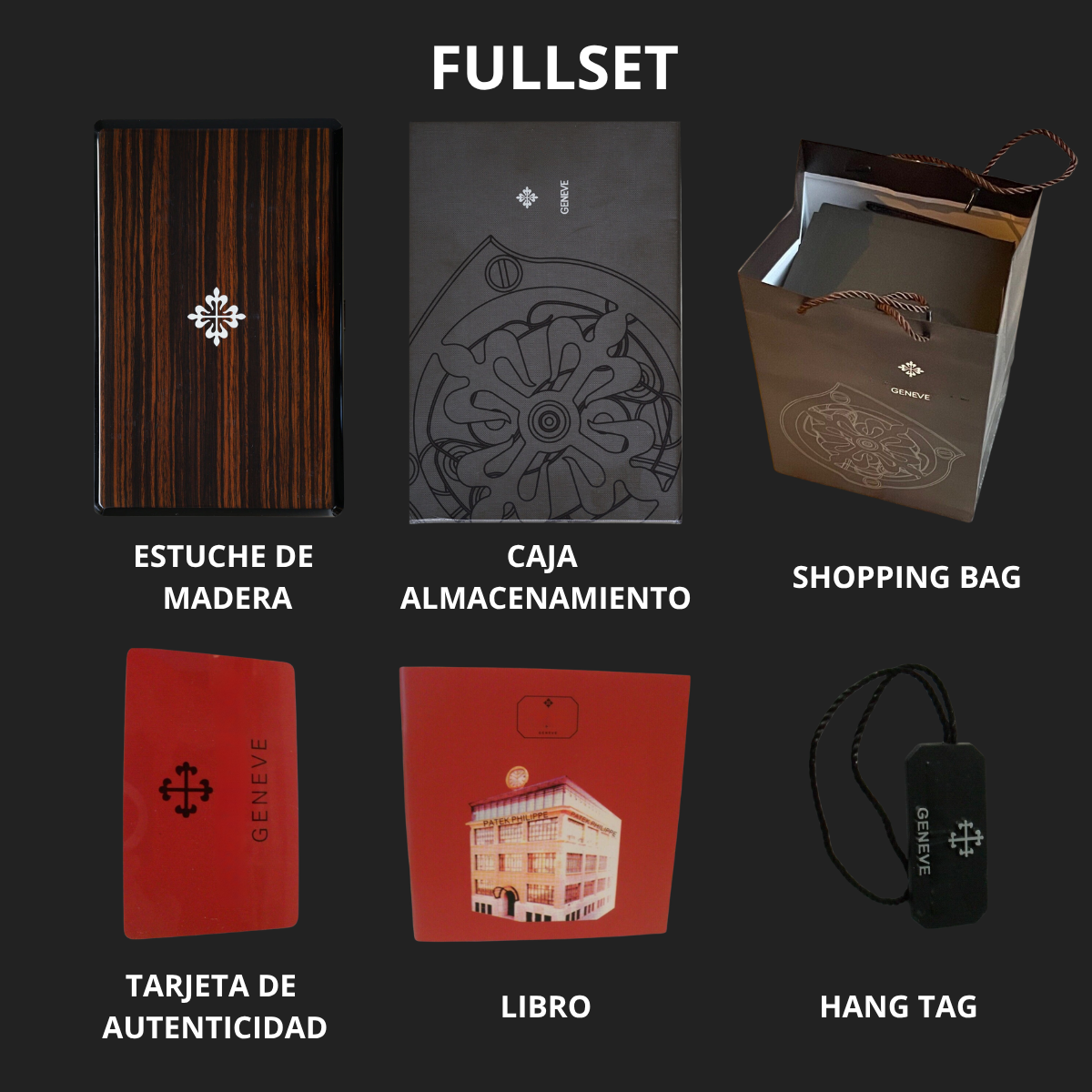 Nautilus Steel – Black Dial Patek Type