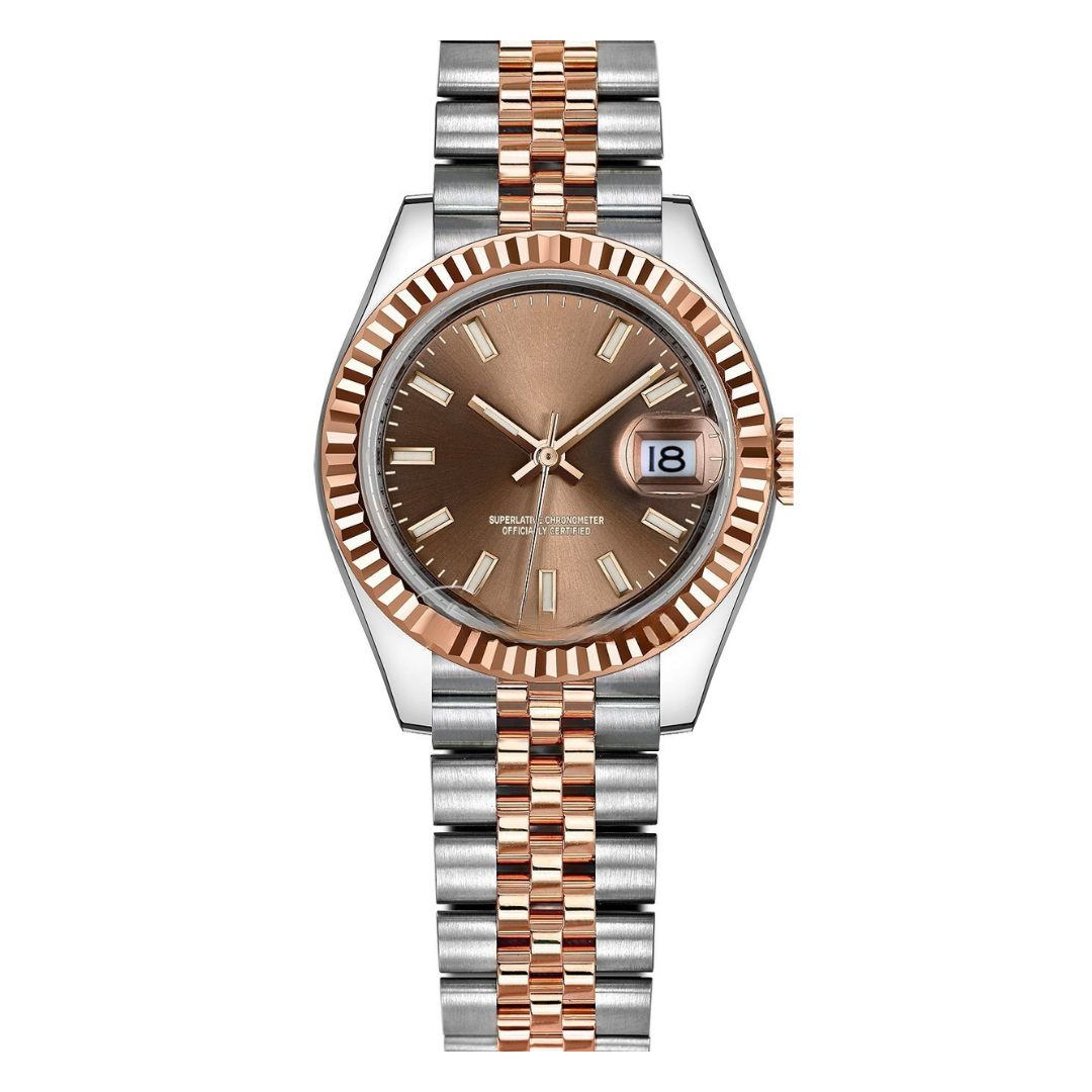 Datejust Rolesor Everose - Chocolate Dial Jubilee