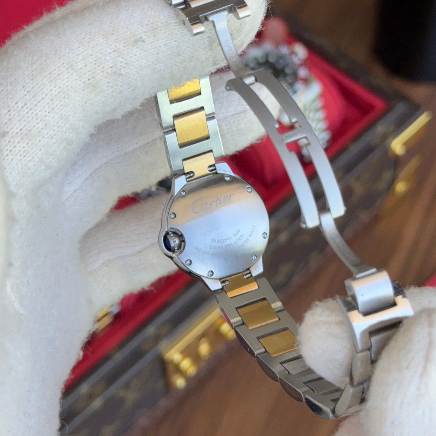 Ballon Bleu Two-Tone – White Dial Type Cartier