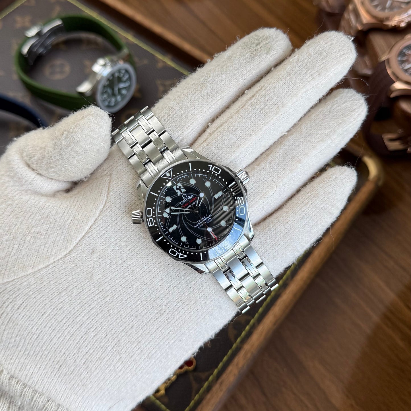 Seamaster Diver 300M Steel – Black Dial Omega Type