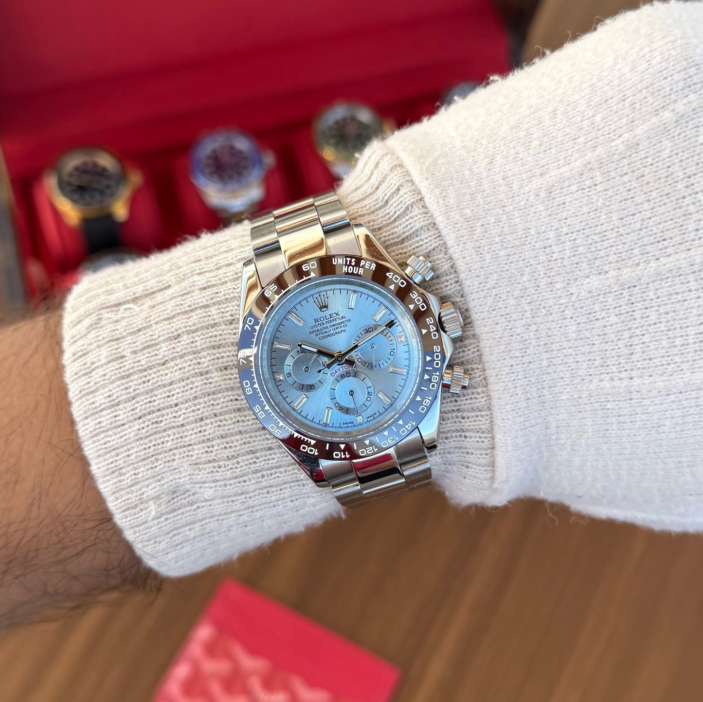 Daytona Oystersteel – Tiffany Dial Oyster