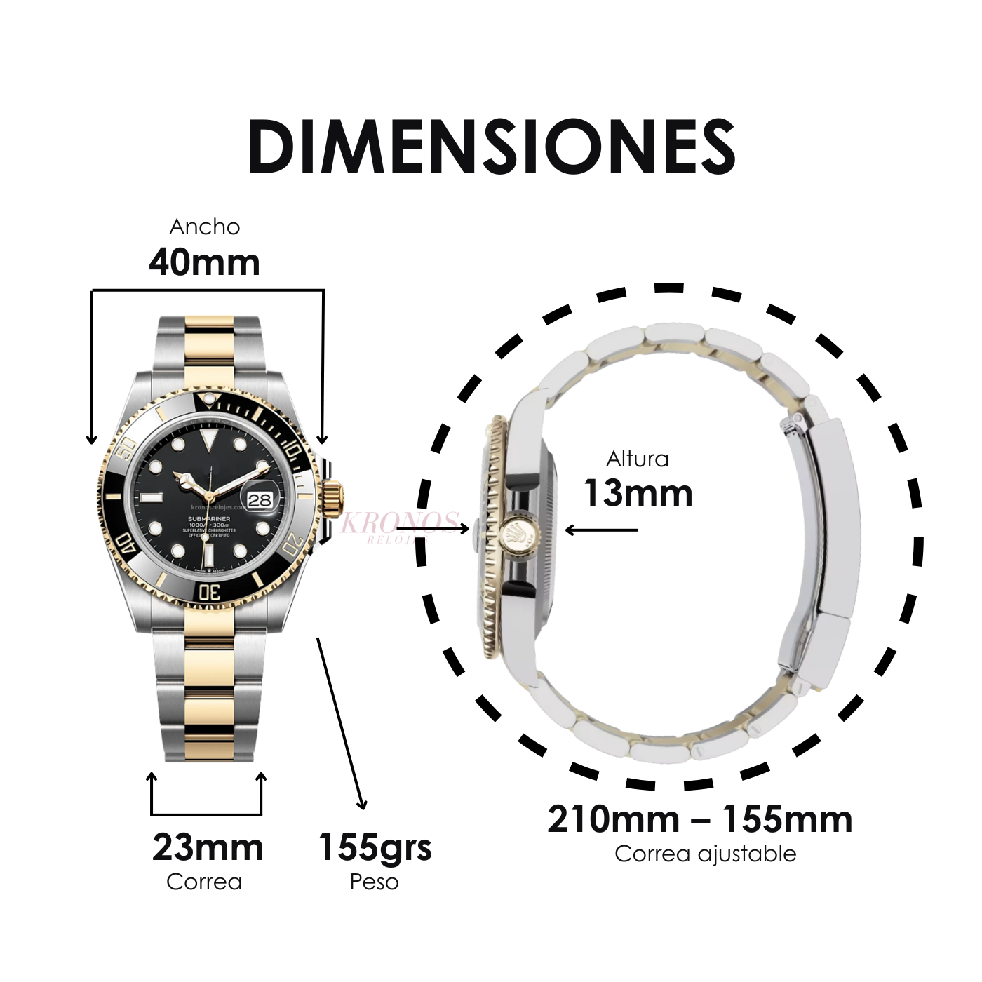 KRONOMARINER | BLACK & GOLD