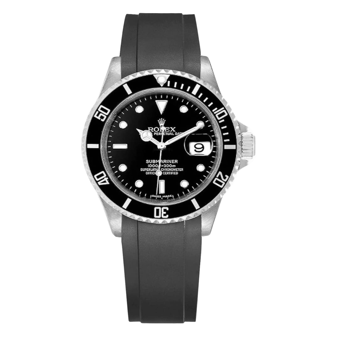 Submariner – Black Dial Black Bezel Oysterflex Date Type Rolex