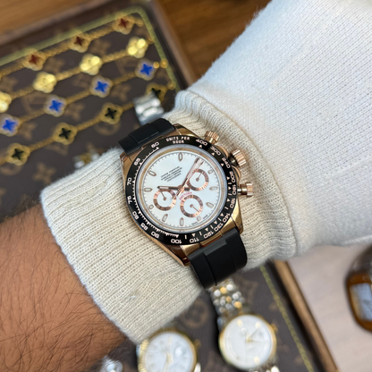 DAYTONA | WHITE & ROSE GOLD