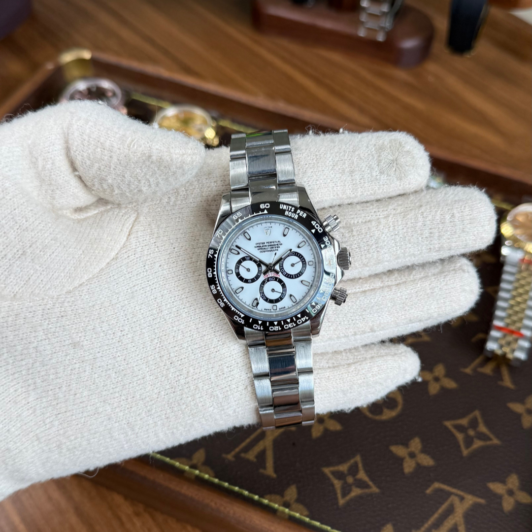 Daytona "Panda" Oystersteel – White Dial Oyster