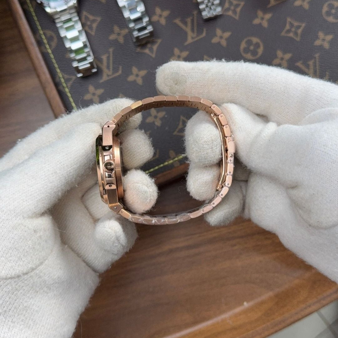 Nautilus Rose Gold – Chocolate Dial
