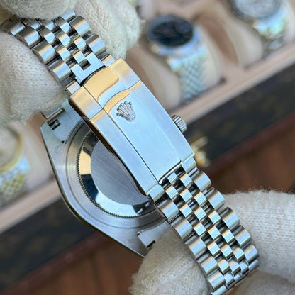 Datejust Oystersteel - Black Dial Jubilee Type Rolex