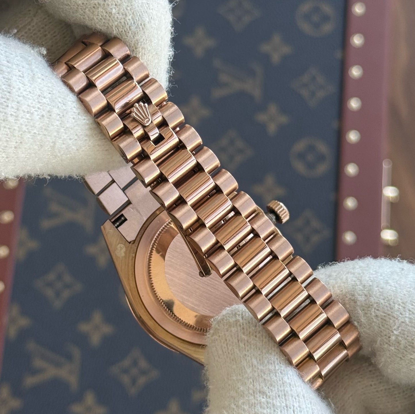 Day-Date Everose Gold – Chocolate Dial President