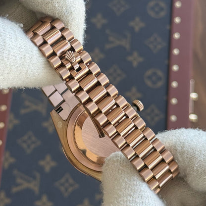 Day-Date Everose Gold – Chocolate Dial President