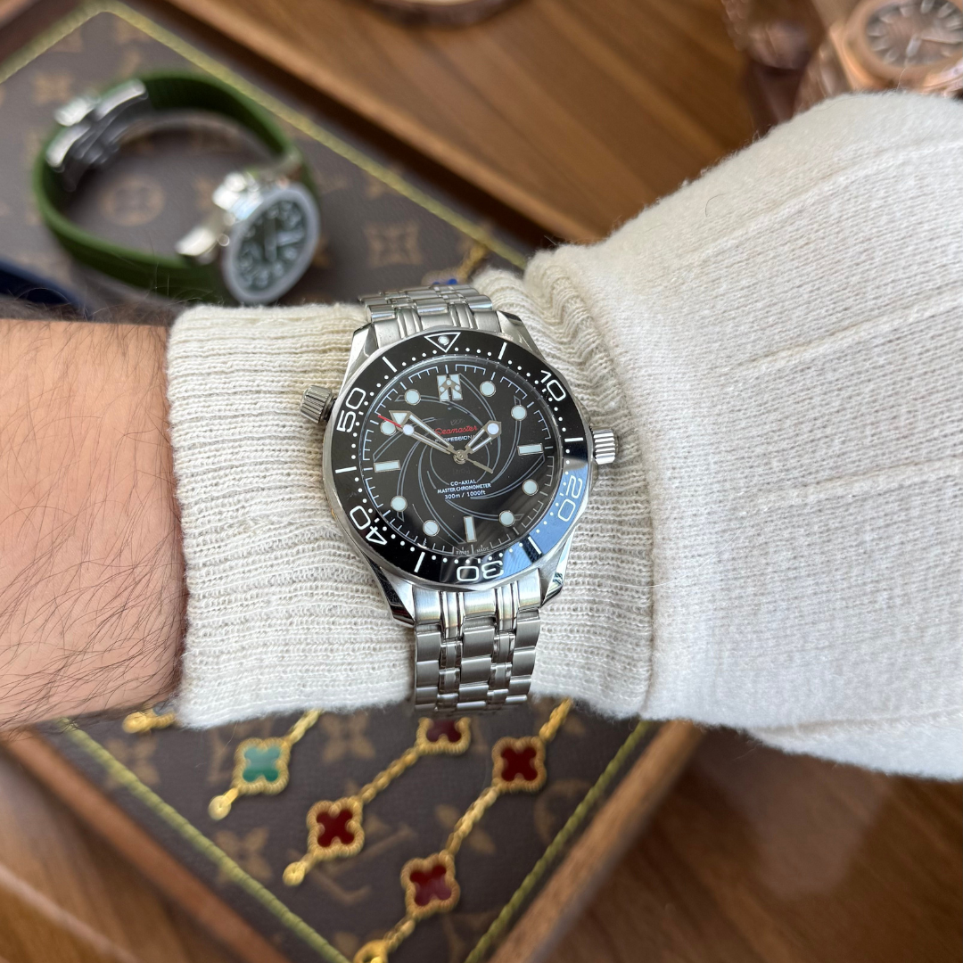 Seamaster Diver 300M Steel – Black Dial