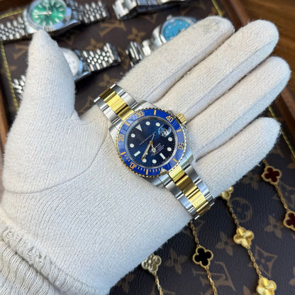 Submariner "Bluesy" Rolesor – Blue Dial Blue Bezel Oyster Date