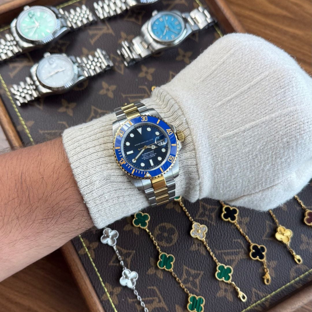 Submariner "Bluesy" Rolesor – Blue Dial Blue Bezel Oyster Date