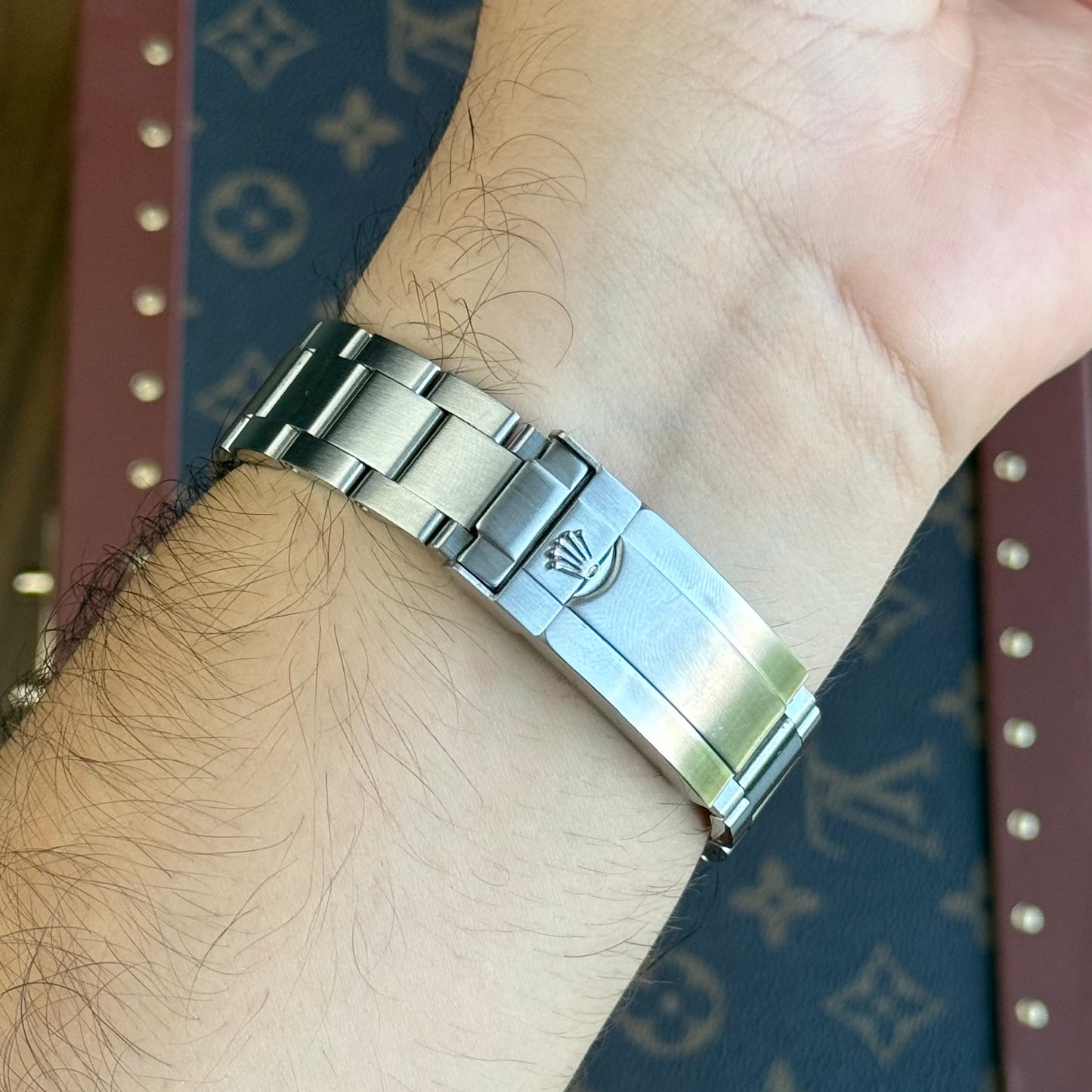 Submariner "Cookie Monster" Oystersteel – Black Dial Blue Bezel Oyster Date