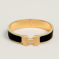 Brazalete Hermes Dorado