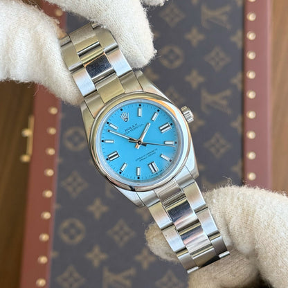 Oyster Perpetual Oystersteel - Tiffany Dial Oyster