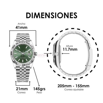 Datejust Oystersteel - Green Dial Jubilee