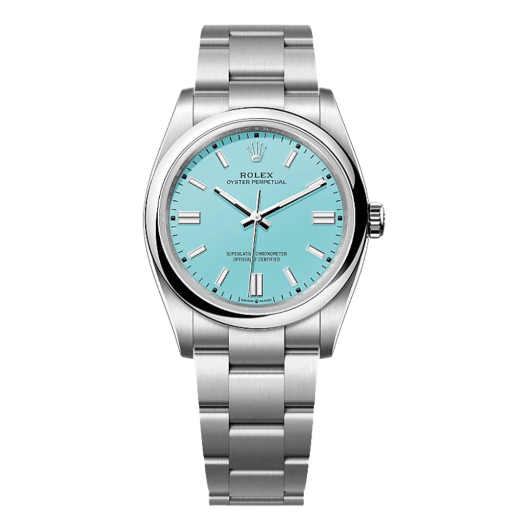 Oyster Perpetual Oystersteel - Tiffany Dial Oyster Type Rolex