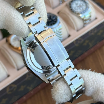 Oyster Perpetual Oystersteel - Black Dial Oyster Type Rolex