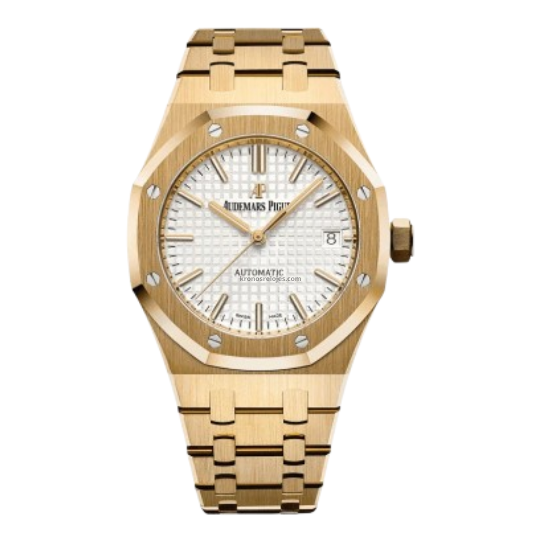 Royal Oak Gold – White Dial