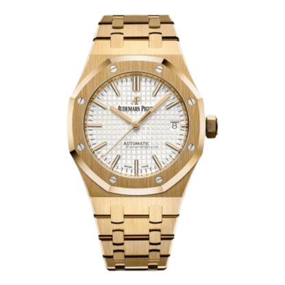 Royal Oak Gold – White Dial