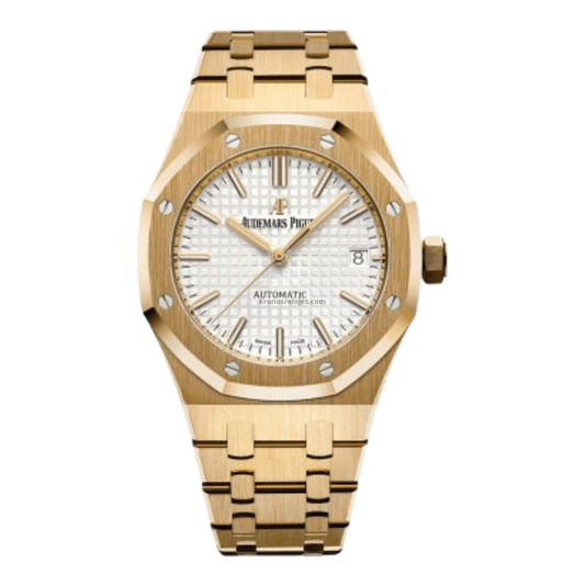 Royal Oak Gold – White Dial