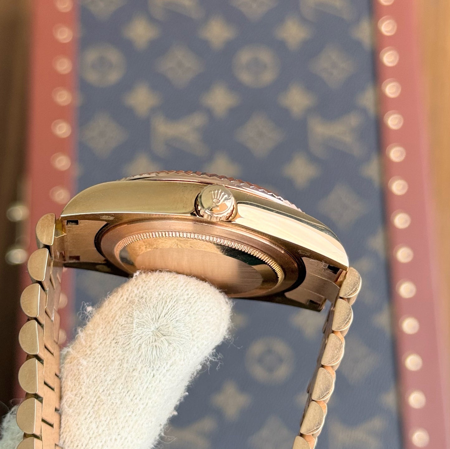 Day-Date Everose Gold – Chocolate Dial President