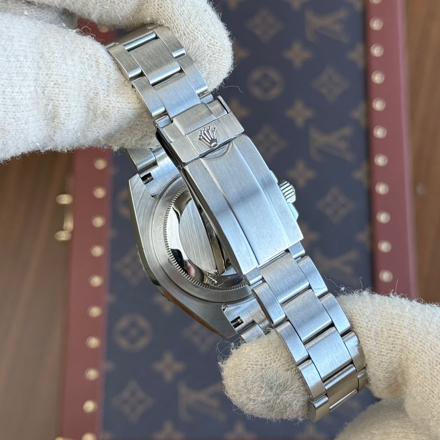 Submariner "Cookie Monster" Oystersteel – Black Dial Blue Bezel Oyster Date