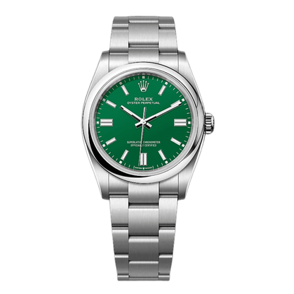Oyster Perpetual Oystersteel - Green Dial Oyster