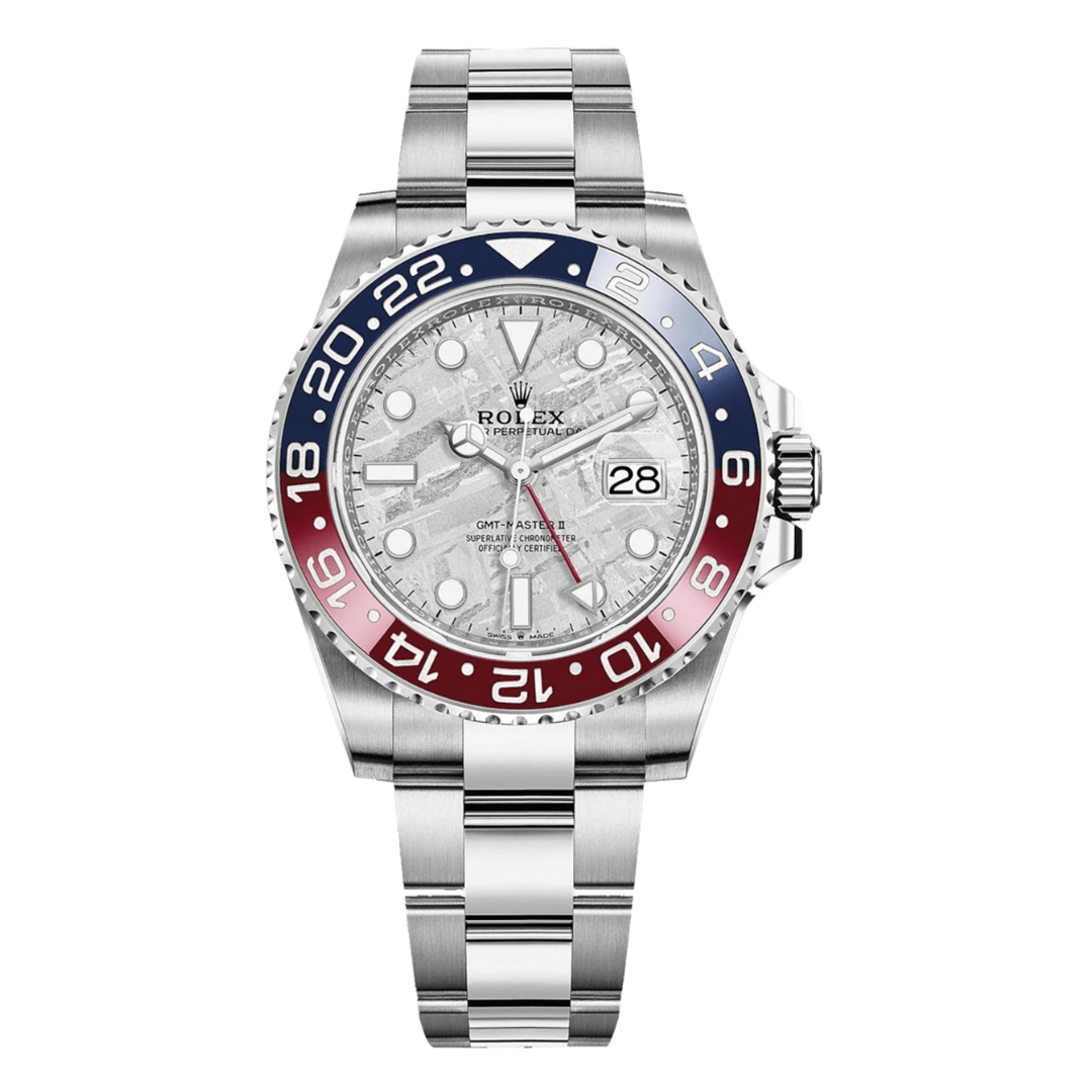 GMT-Master II "Superman" Oystersteel -  Meteorite Dial Blue & Red Bezel Oyster