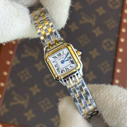 Panthère Two-Tone Lady – White Dial