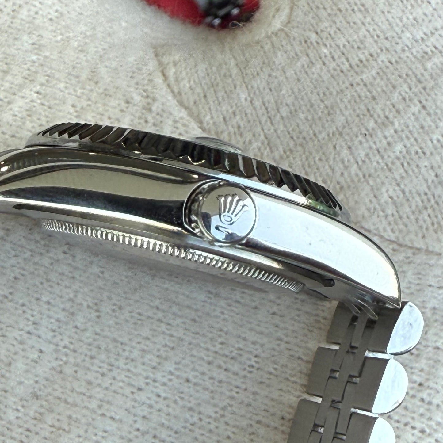 Datejust Oystersteel - White Roman Dial Jubilee Type Rolex