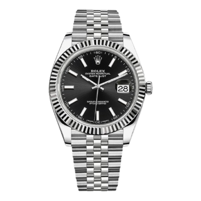 Datejust Oystersteel - Black Dial Jubilee Type Rolex