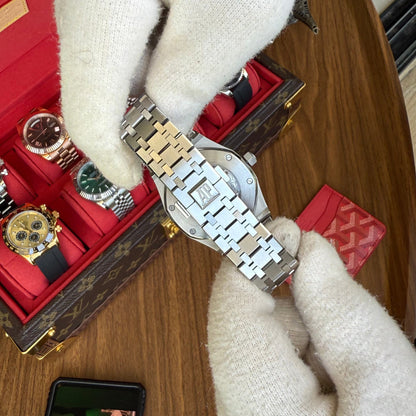 Royal Oak Steel – White Dial Type AP
