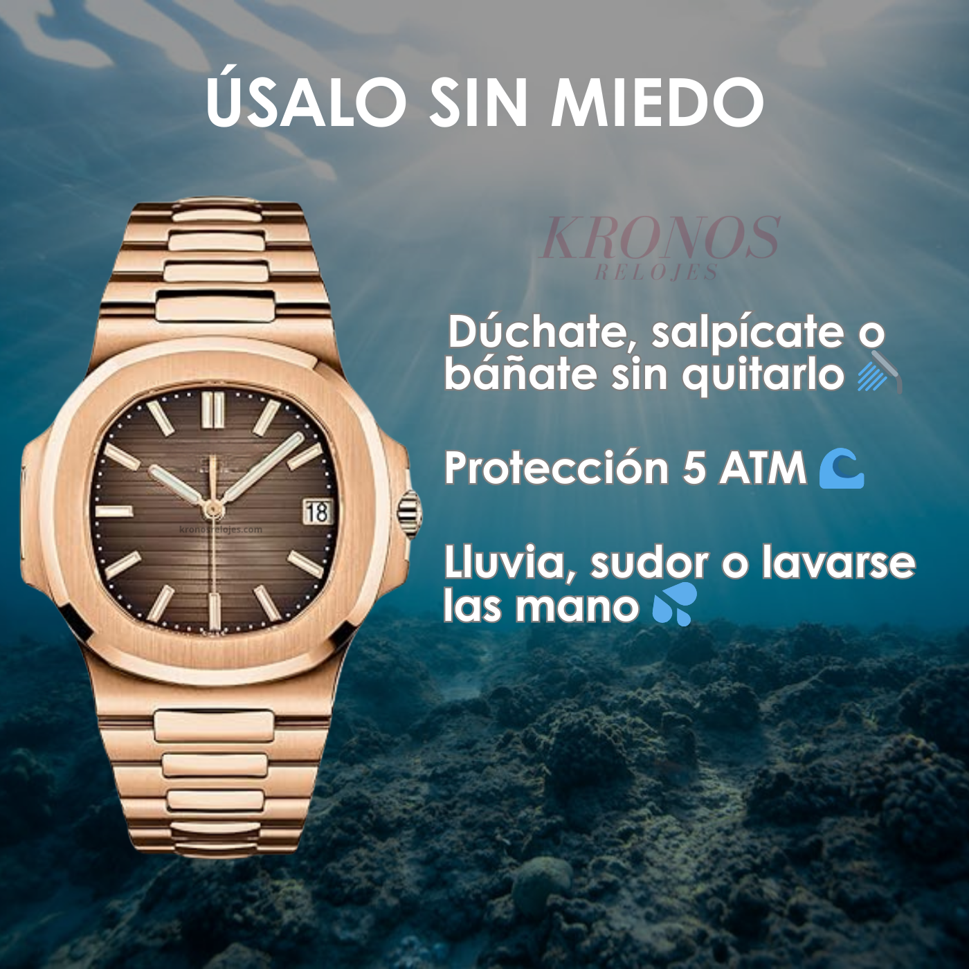 KRONAUTILUS | ROSE GOLD
